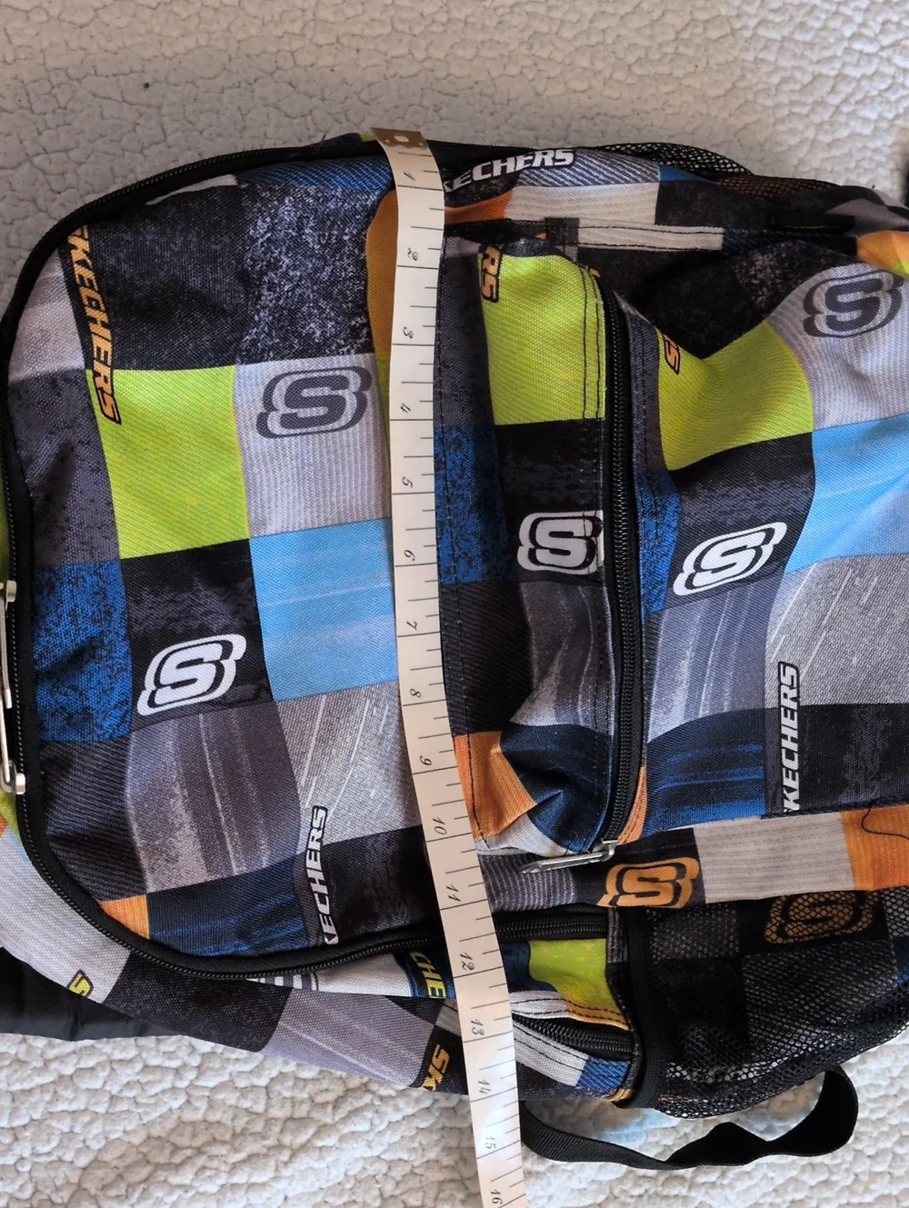 Skechers Academia Retro Patchwork Collegiate Backpack Gorpcore